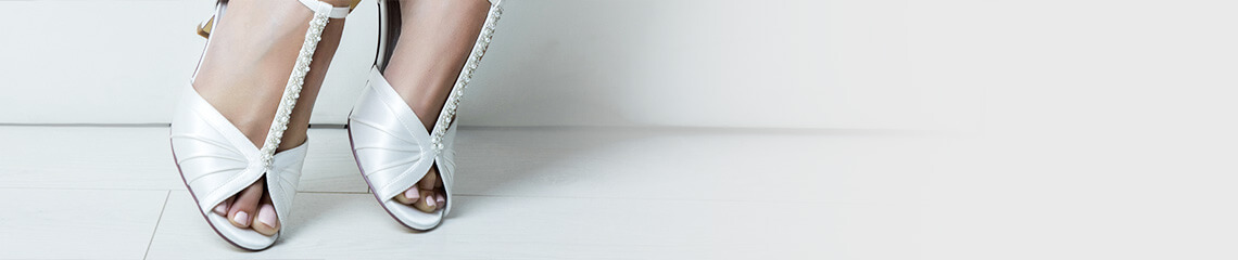 Brautschuhe Perlen